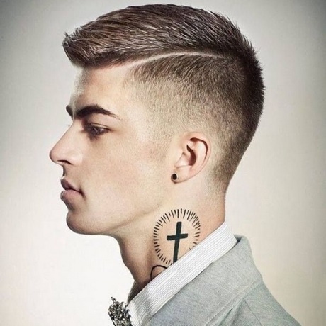 Coupe cheveux homme dégradé court