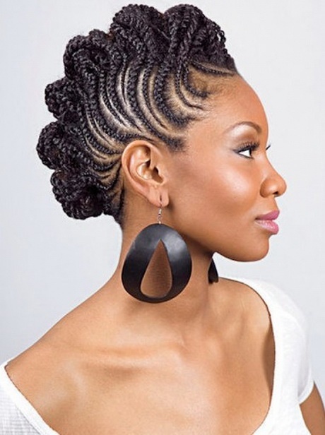 Coupe de cheveux africaine pour femme