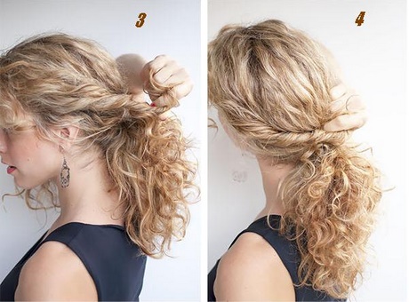 Coupe de cheveux avec boucles