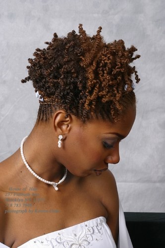 Tresses africaines cheveux courts