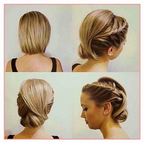 Chignon cheveux mi long tuto