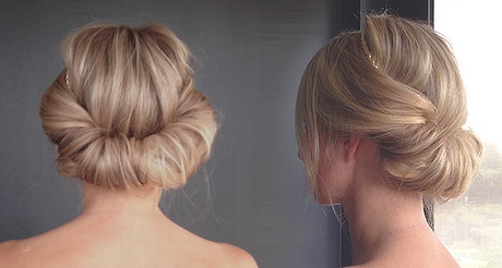 Chignon sur carré plongeant