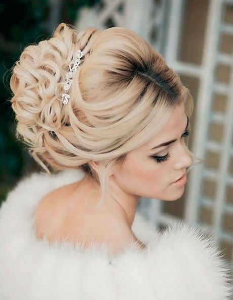 Coiffure de mariage moderne