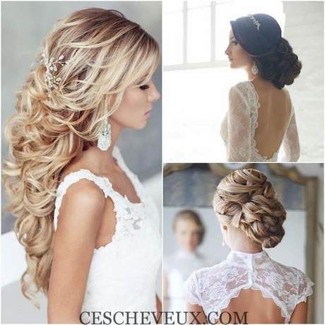 Coiffure mariage chic et classe