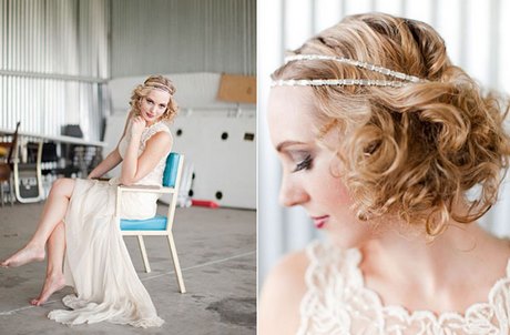 Coiffure mariée vintage