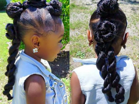 Coiffure pour petite fille de 6 ans