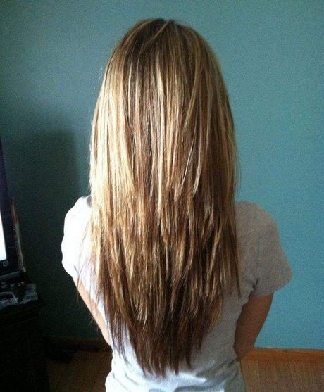 Dégradé cheveux long femme