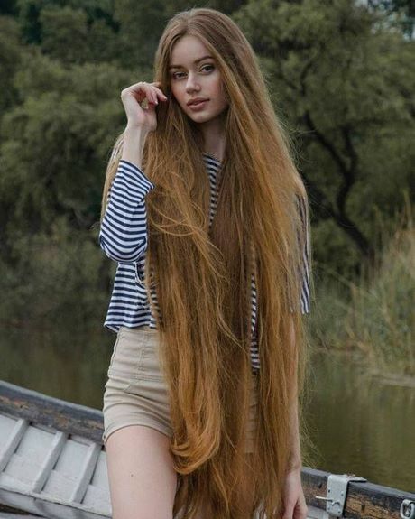 Femme long cheveux