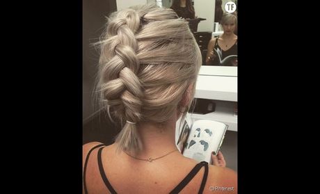 Tresse avec cheveux court