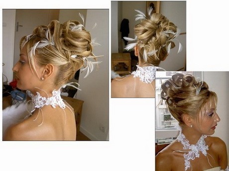 Tuto chignon mariage cheveux mi long