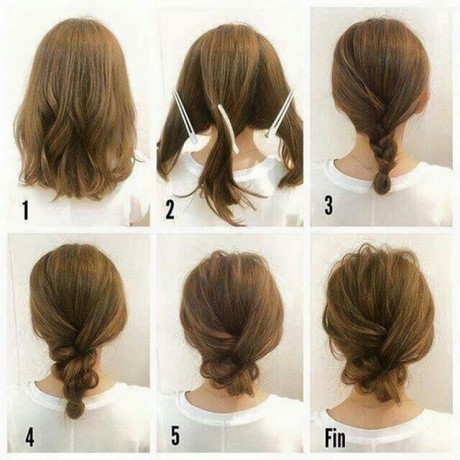 Tuto coiffure cheveux court