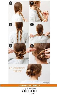 Aide coiffure tresse