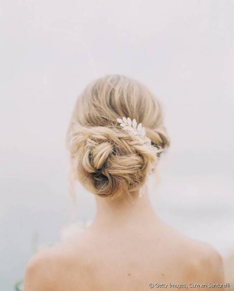 Barrette chignon mariage