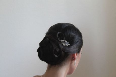 Chignon bas classe