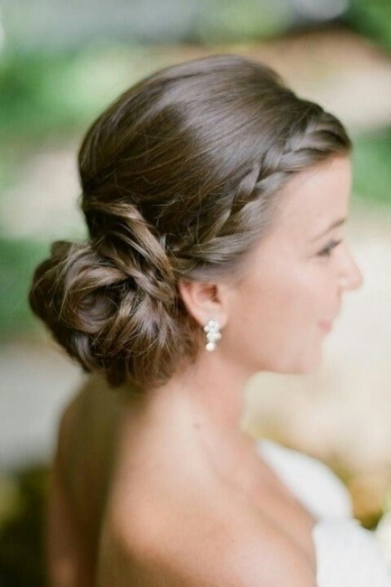 Chignon de coté