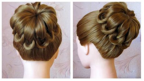 Chignon donut tresse