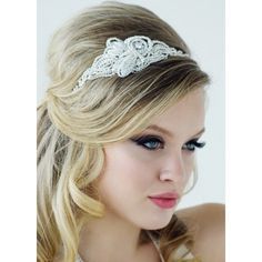 Chignon mariage headband