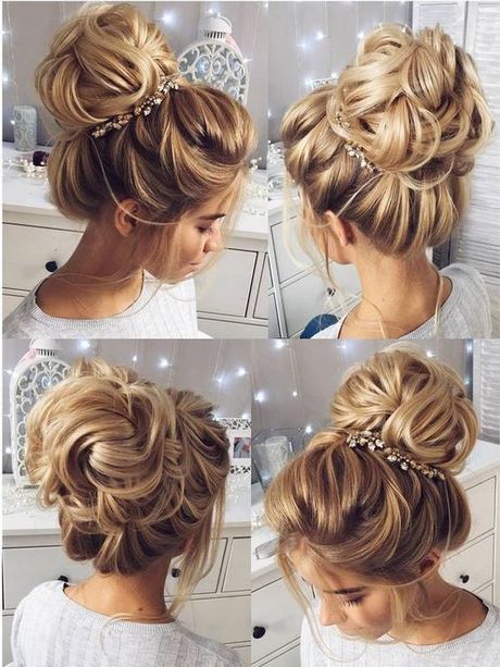 Chignon tres haut