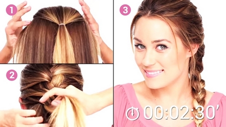 Coiffure a faire avec des tresses