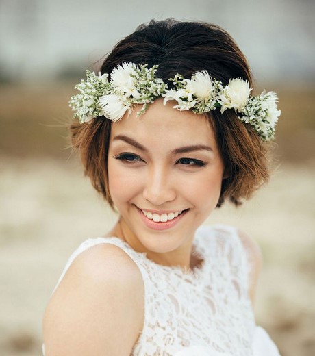 Coiffure carré mariage