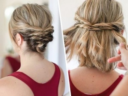 Coiffure carré pour mariage