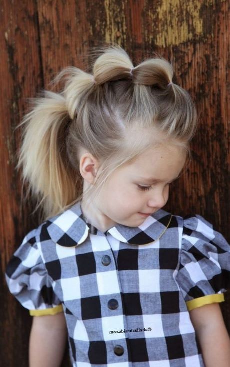 Coiffure cheveux mi long enfant