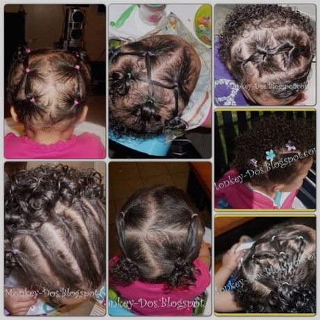 Coiffure de petite fille de 8 ans