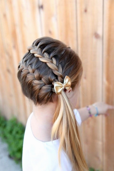 Coiffure enfant simple