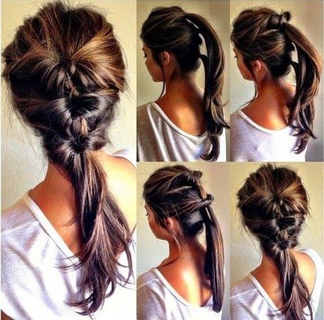 Coiffure femme simple