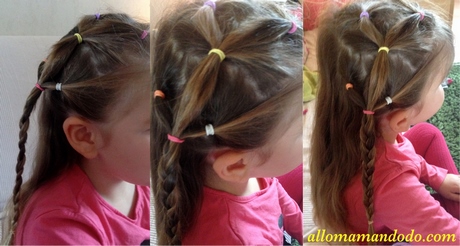 Coiffure fille simple et rapide