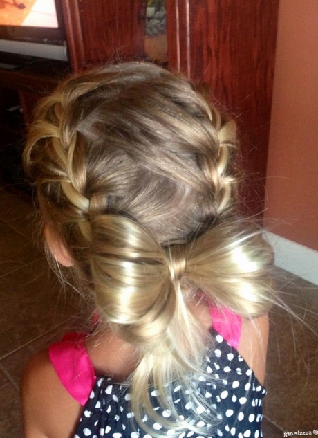 Coiffure mariage enfant fille