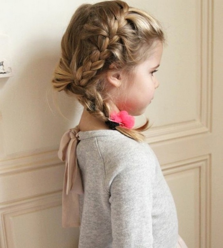 Coiffure mariage enfant fille