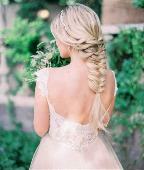 Coiffure mariage tresse cheveux long