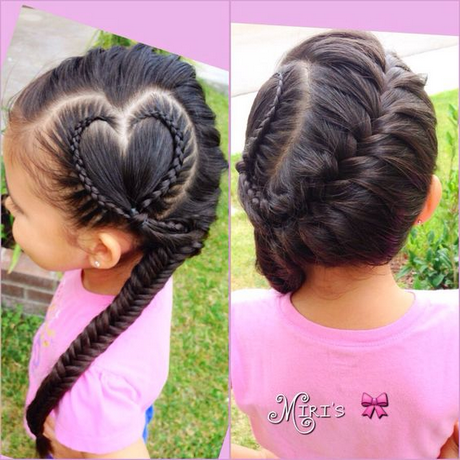 Coiffure petite tresse