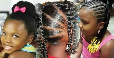 Coiffure pour enfant noir