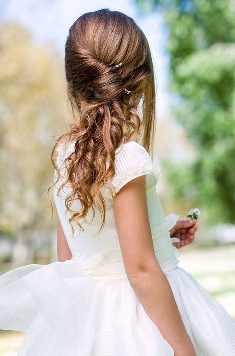 Coiffure pour mariage fille