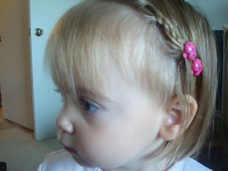 Coiffure pour petite fille de 2 ans