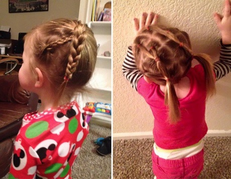 Coiffure pour petite fille de 2 ans