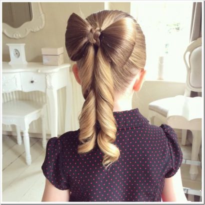 Coiffure pour petite