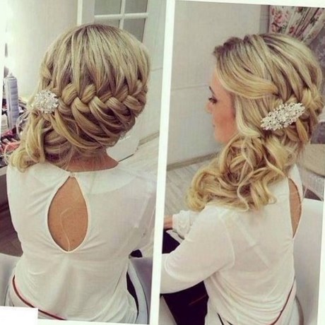 Coiffure pour temoin de mariage