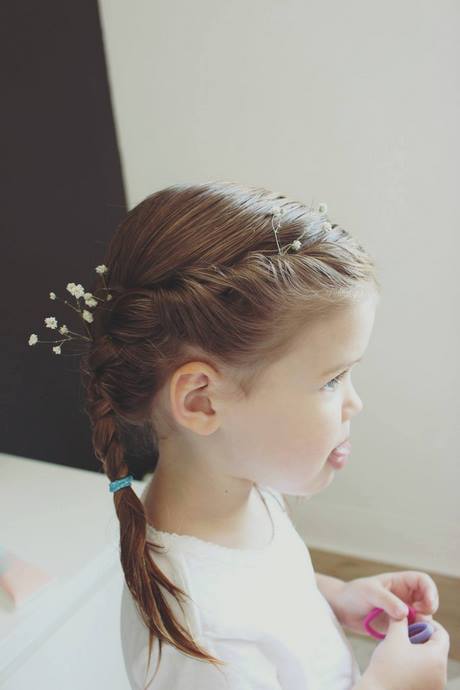 Coiffure rapide pour petite fille