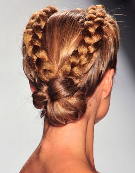 Coiffure romantique tresse