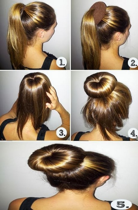 Coiffure simple a faire cheveux mi long