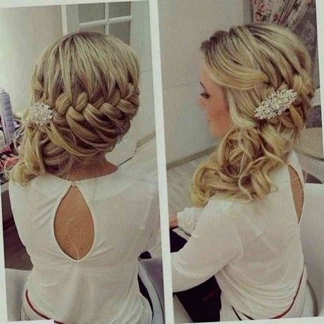 Coiffure simple et rapide pour mariage