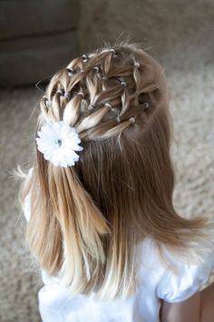 Coiffure simple pour enfant