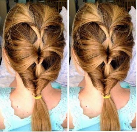 Coiffure simple rapide pour petite fille