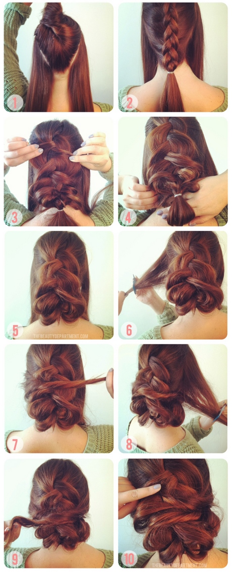 Coiffure tuto tresse