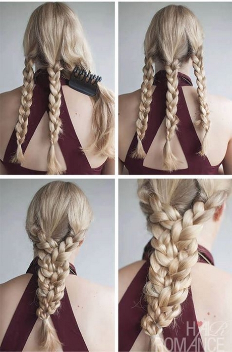 Coiffure tuto tresse