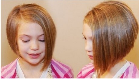 Coupe de cheveux pour fille de 8 ans