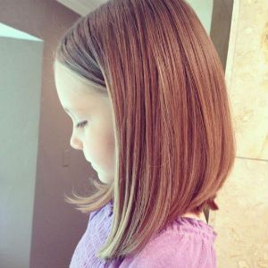 Coupe de cheveux pour petite fille de 7 ans